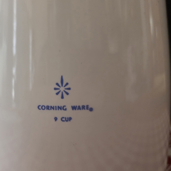 Corningware White and Blue Floral Carafe - Picture 8 of 10